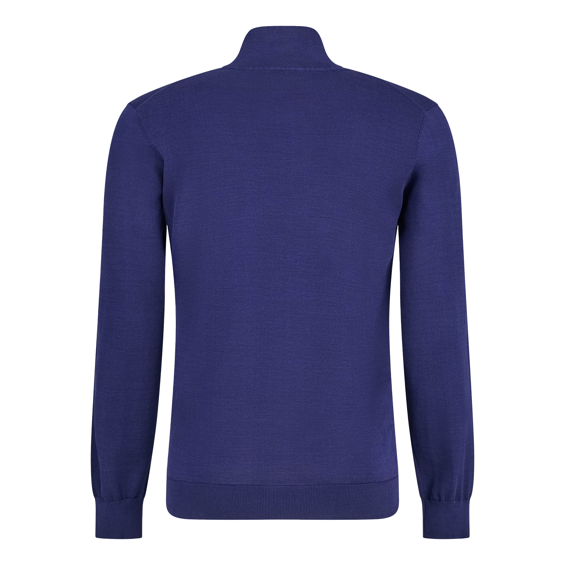 Luxe Cardigan Half Zip Navy