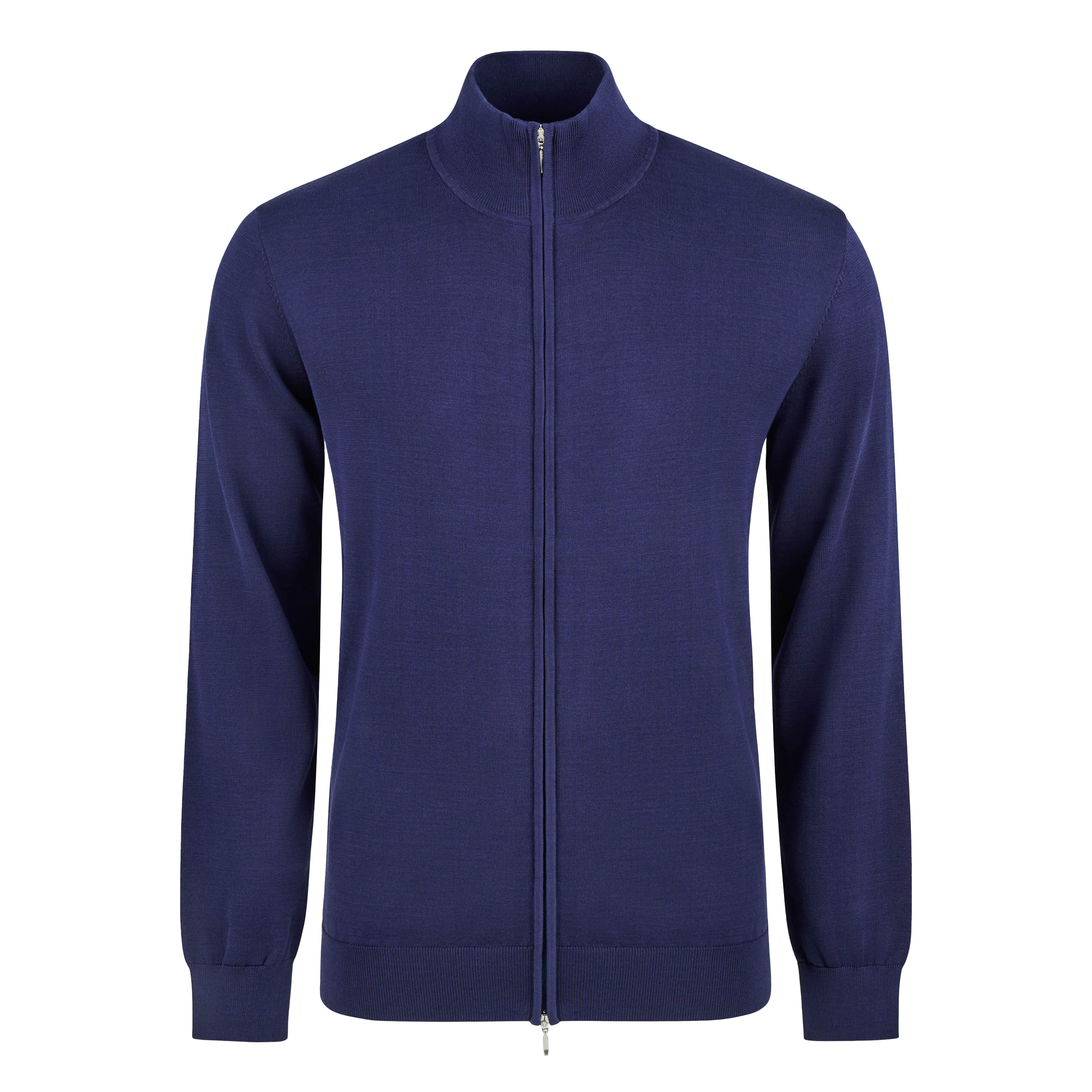 Luxe Cardigan Full Zip Navy