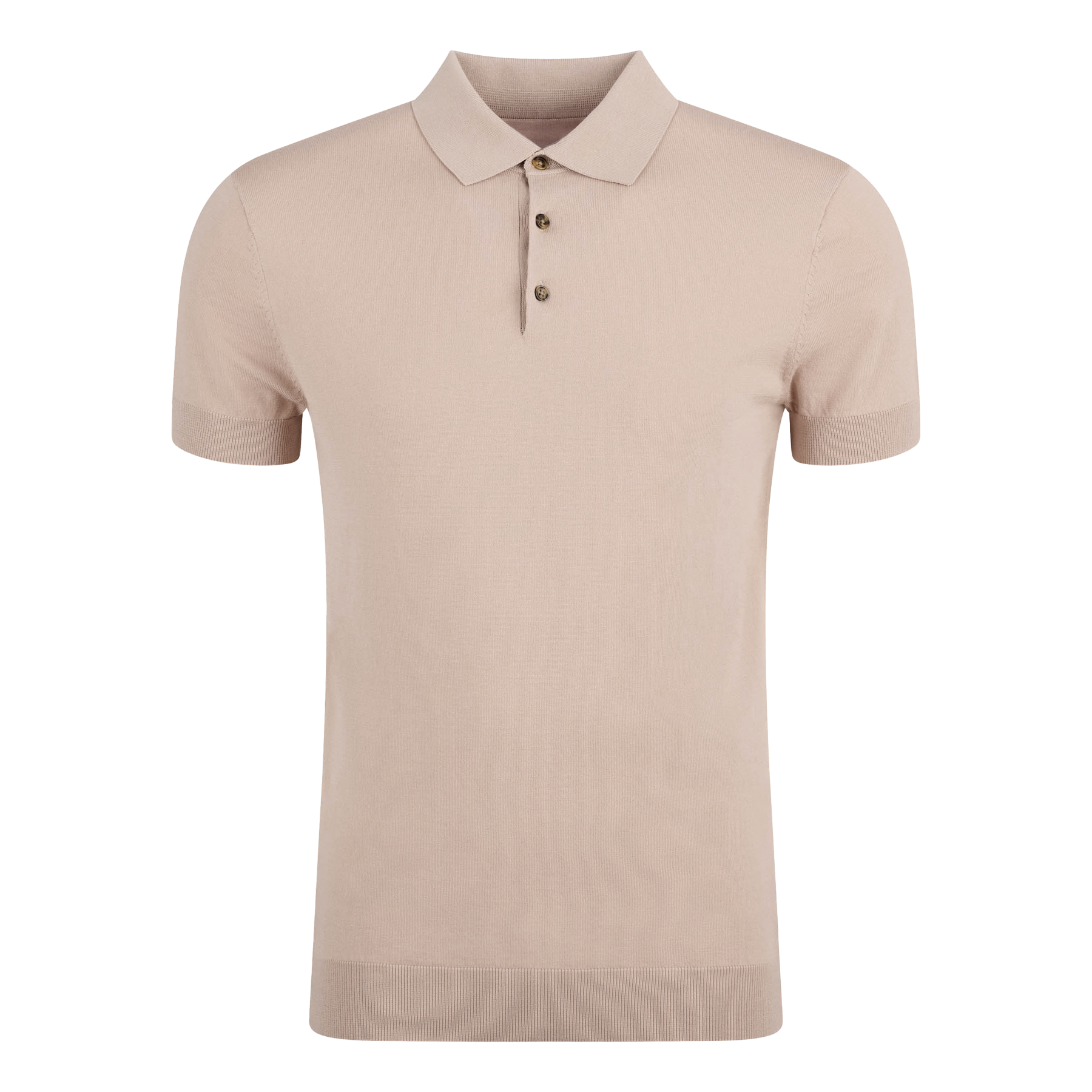 Premium Polo Half sleeve Beige