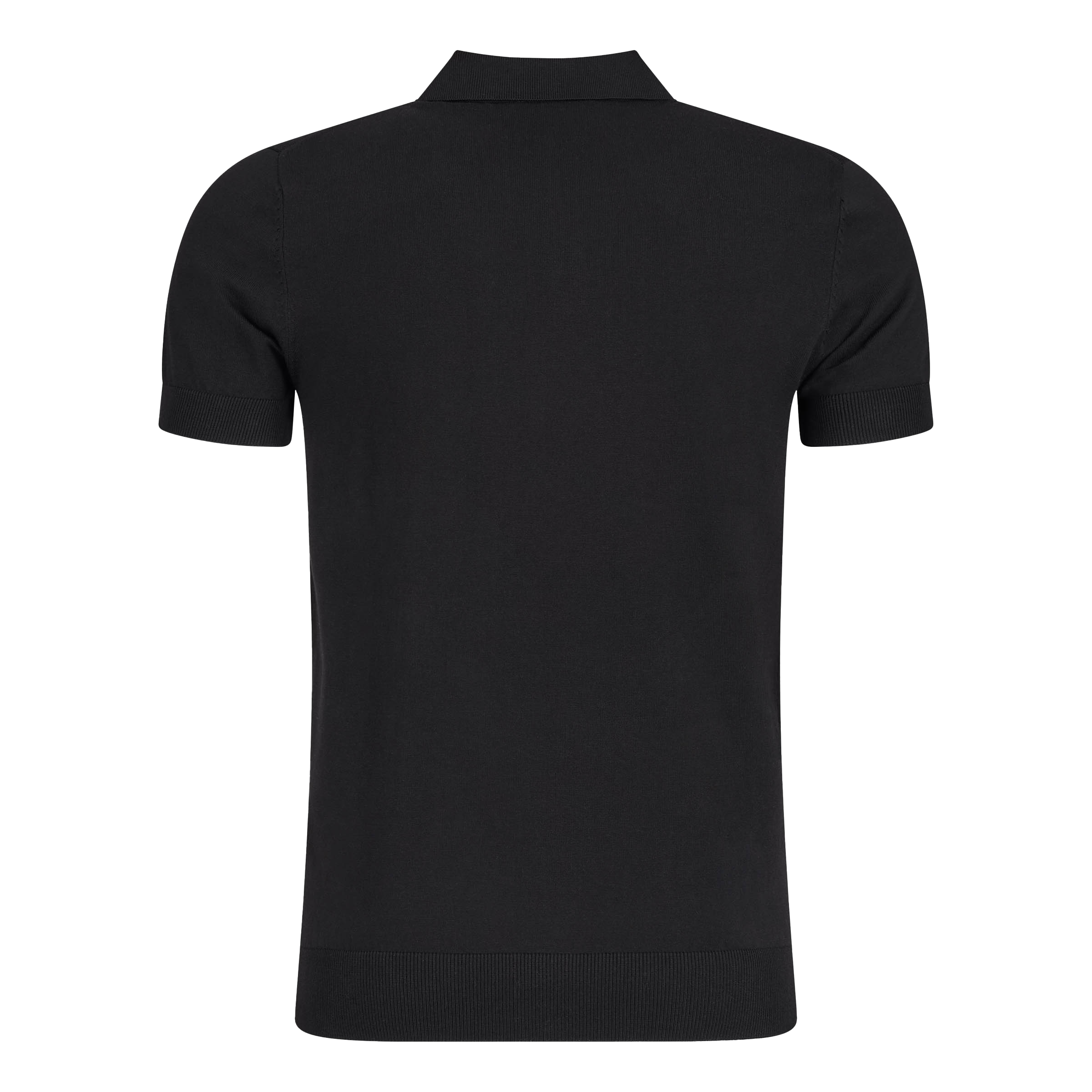 Premium Polo Half Sleeve Black