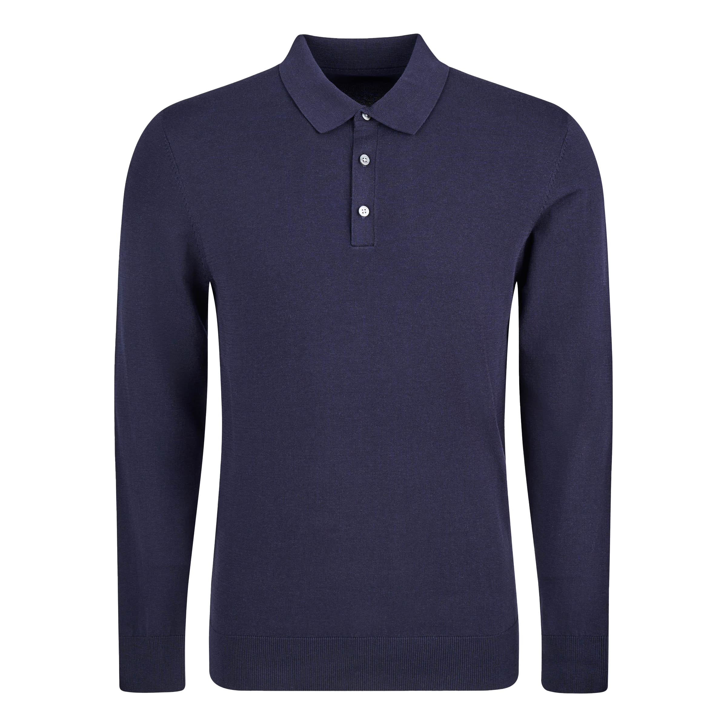 Premium Polo Long Sleeve Navy