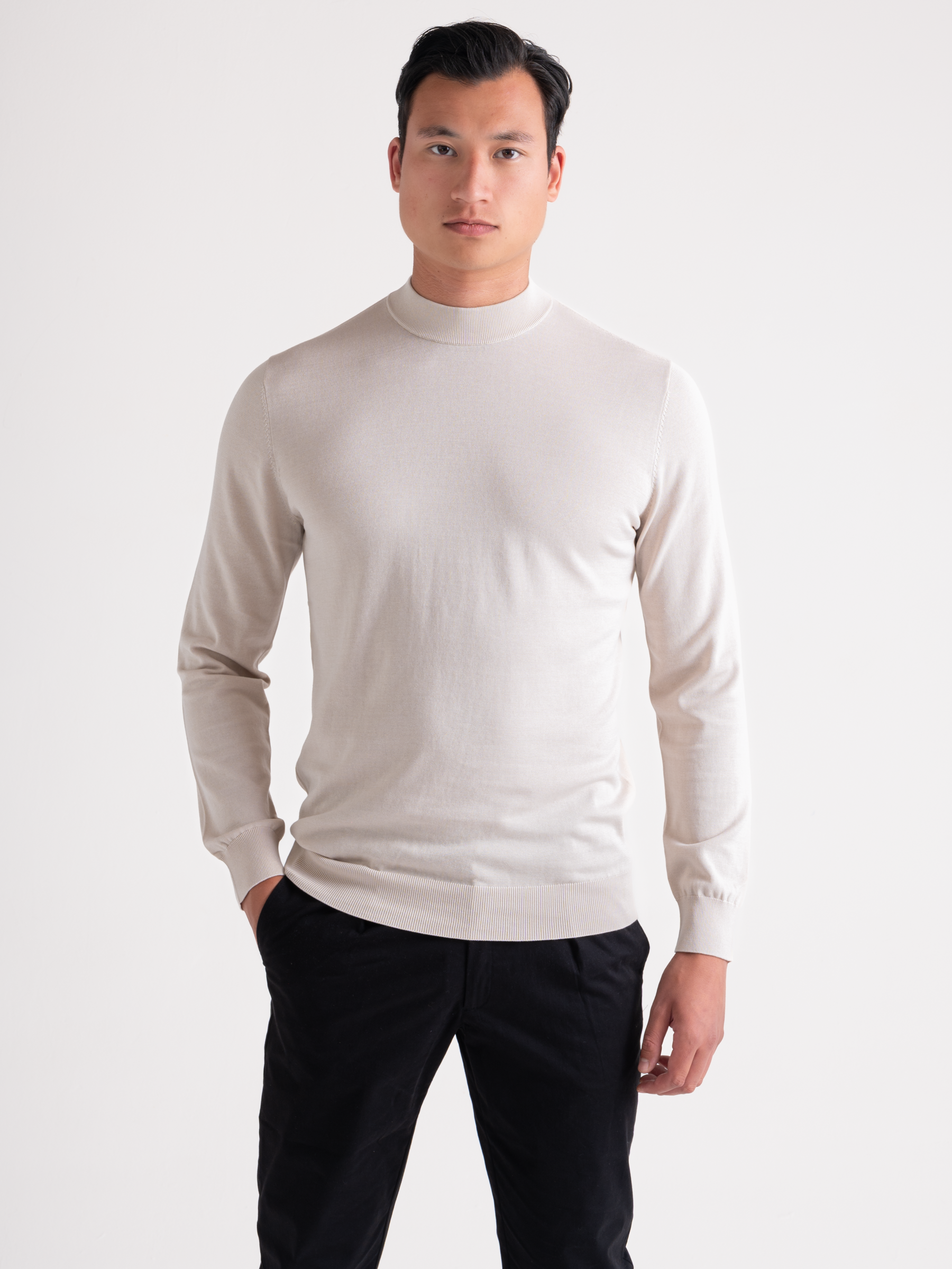 Luxe Crewneck Beige