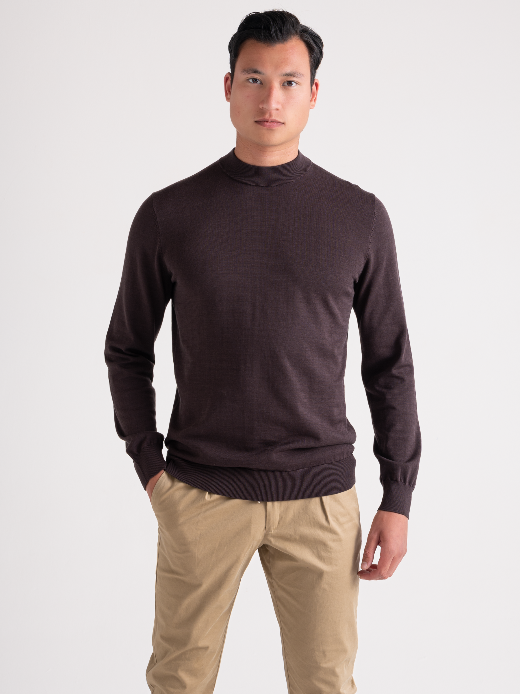 Luxe Crewneck Brown