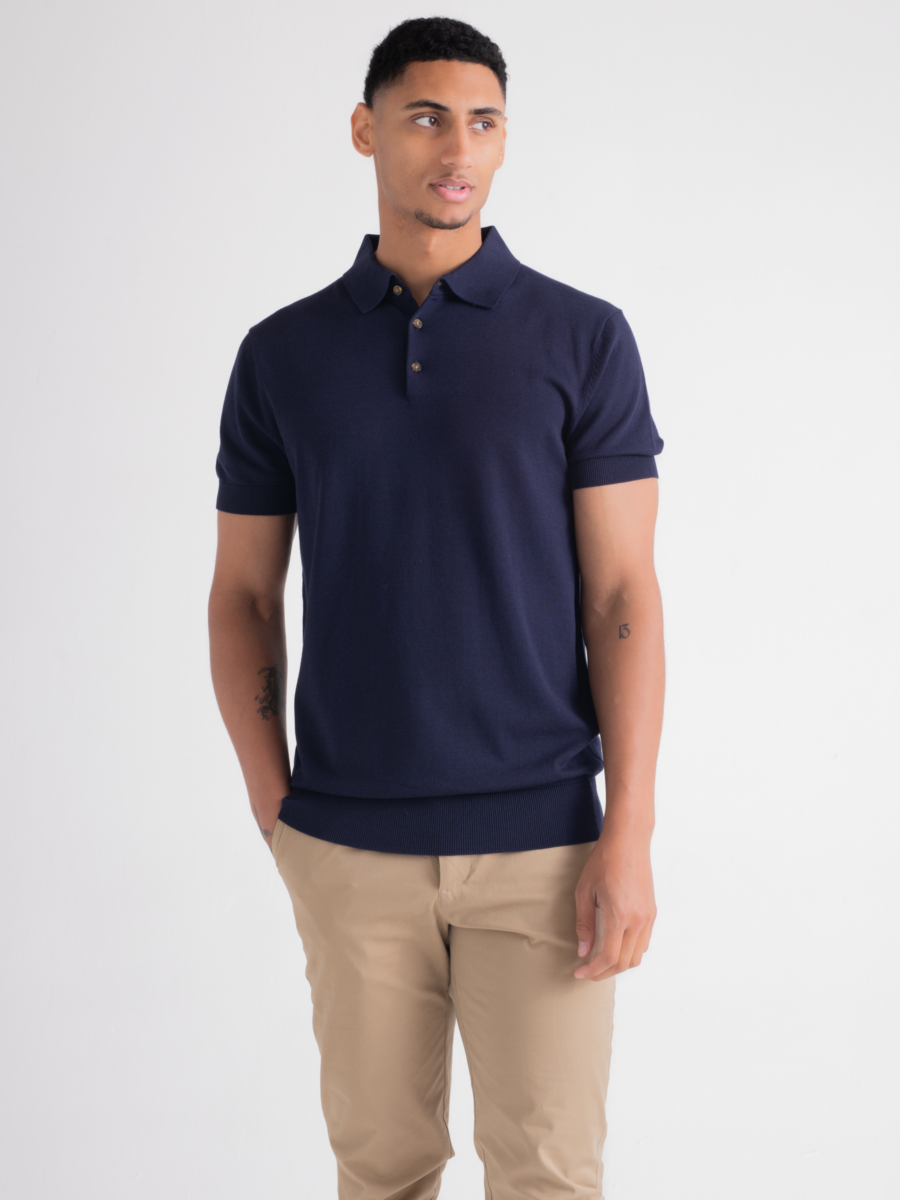 Premium Polo Half Sleeve Navy