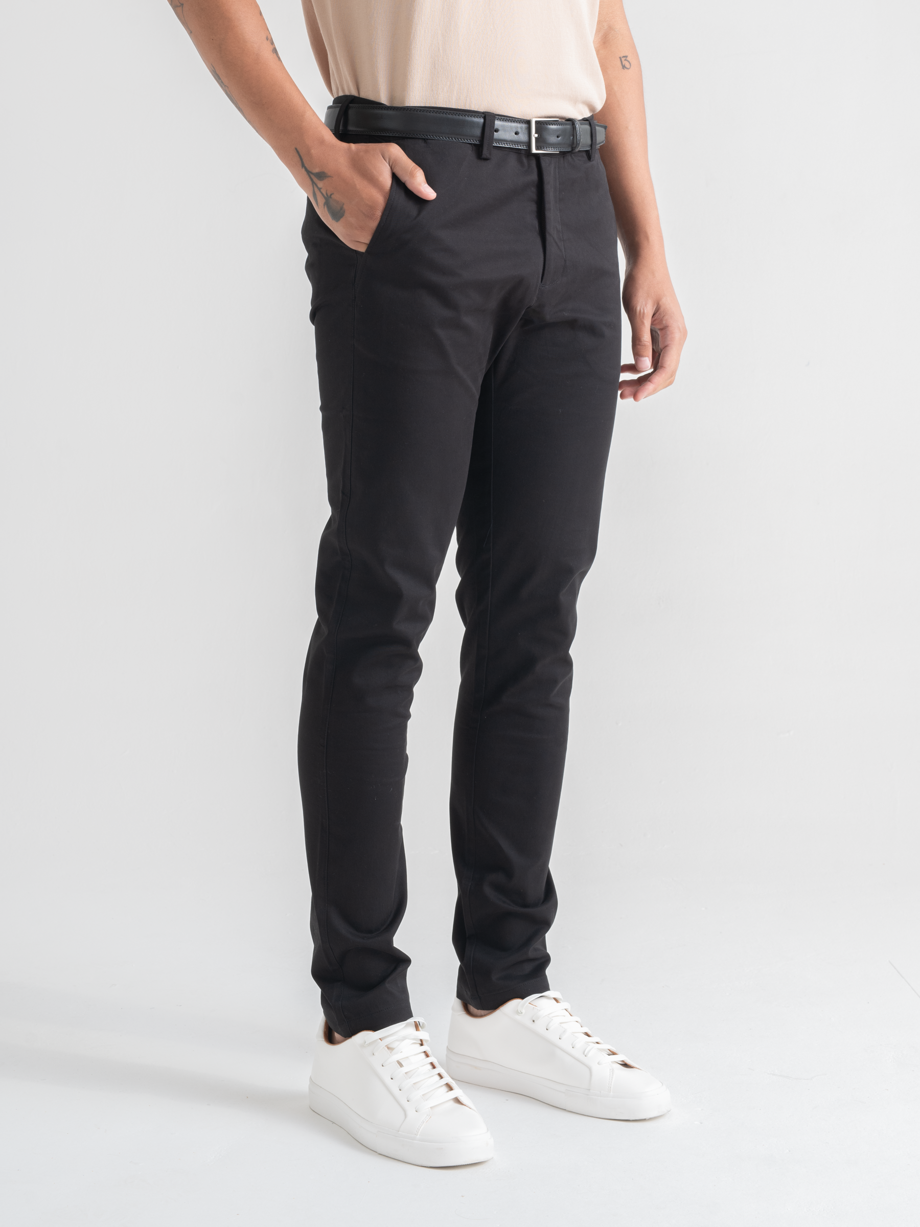 Slimfit Chino Black