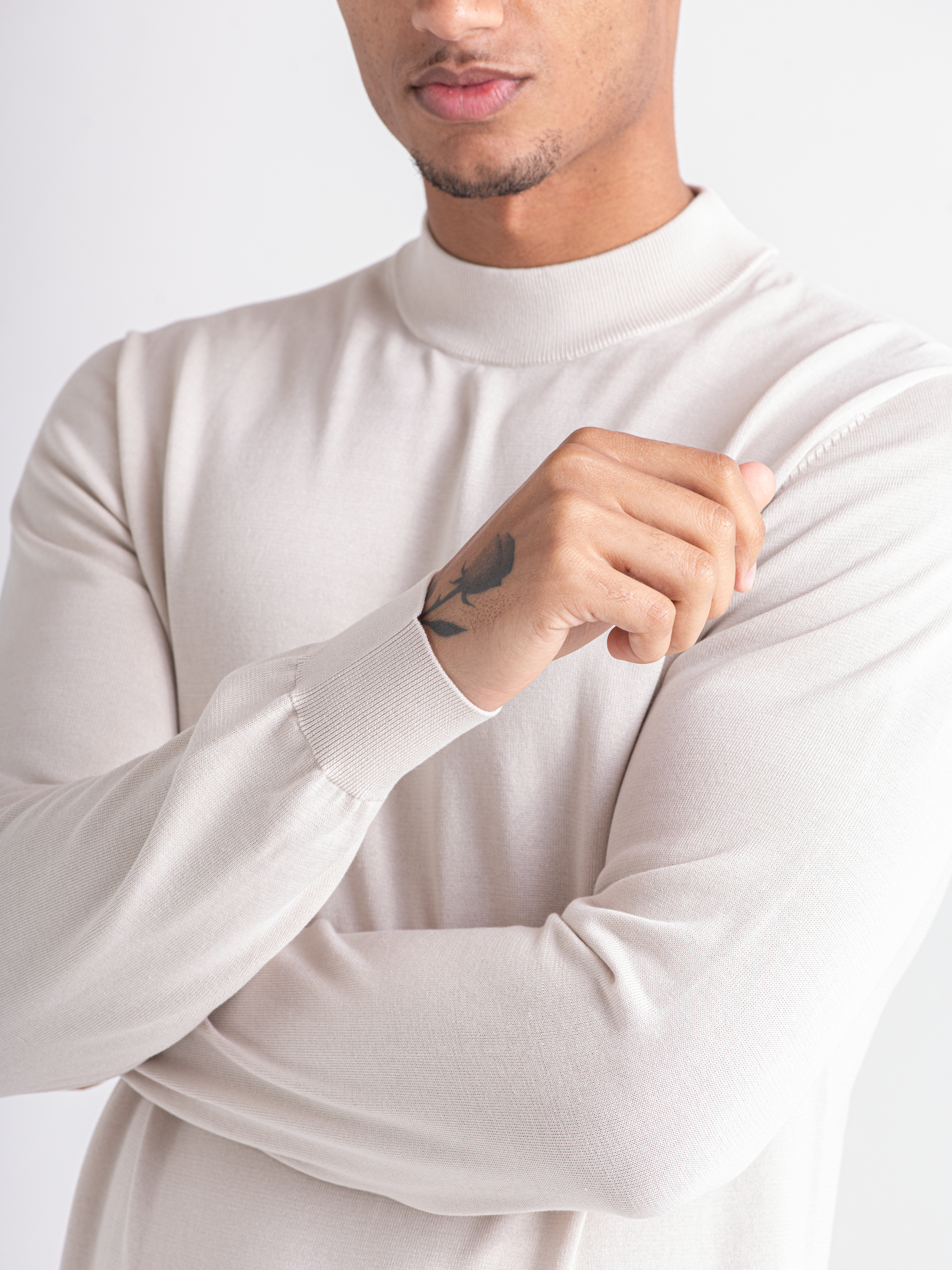 Luxe Crewneck Beige